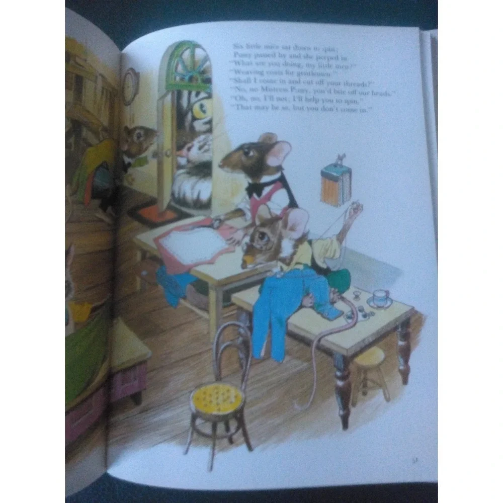 Frank Baber's Mother Goose Nursery Rhymes (Hardcover, 1976)